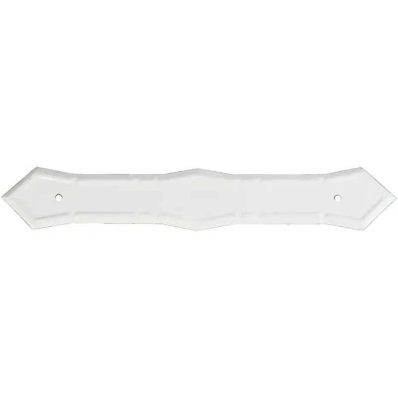 2" X 3" Downspout Strap White