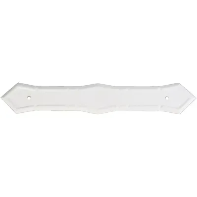 2" X 3" Downspout Strap White