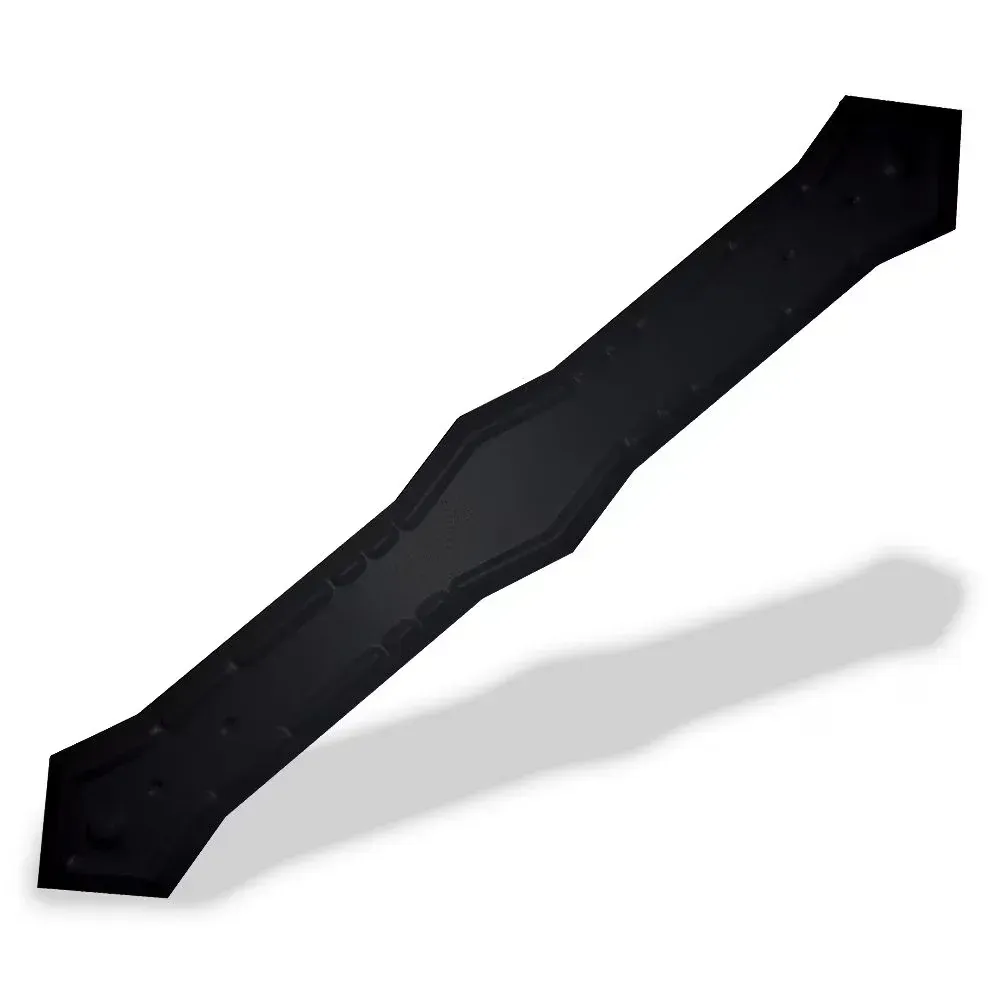 2" X 3" Downspout Strap Black