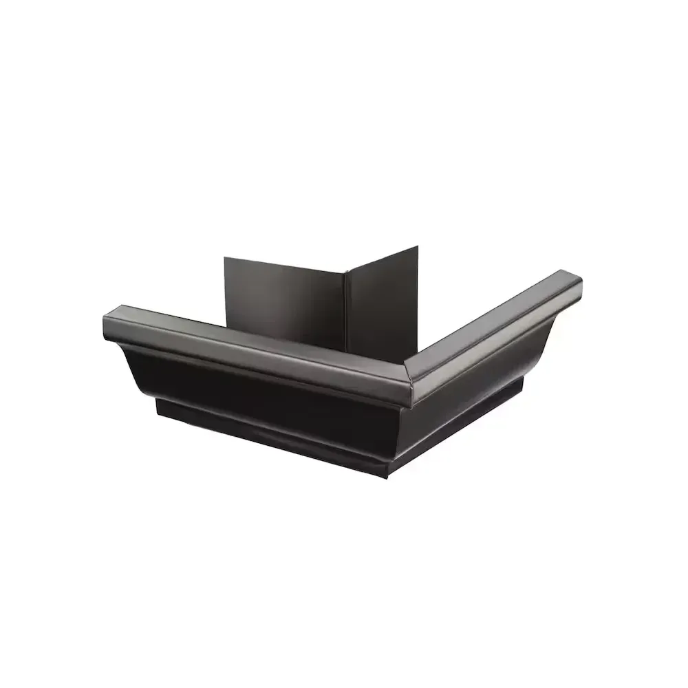 5" Gutter Corner Outside Black