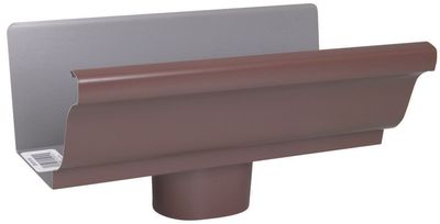 5" Gutter Outlet Brown