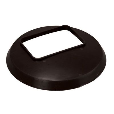 2" X 3" Drain Tile Cover Black