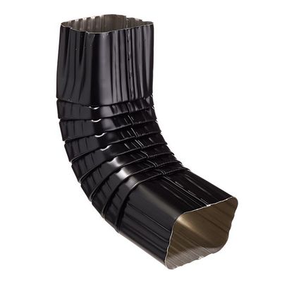2" X 3" Type A Elbow Black