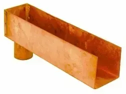 2" Copper Scupper