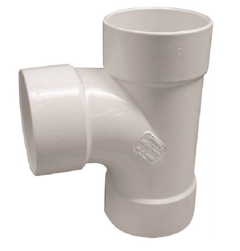 4" PVC TEE Sanitary