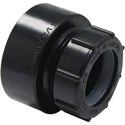 1-1/2" X 1-1/4" ABS Trap Adapter Hub