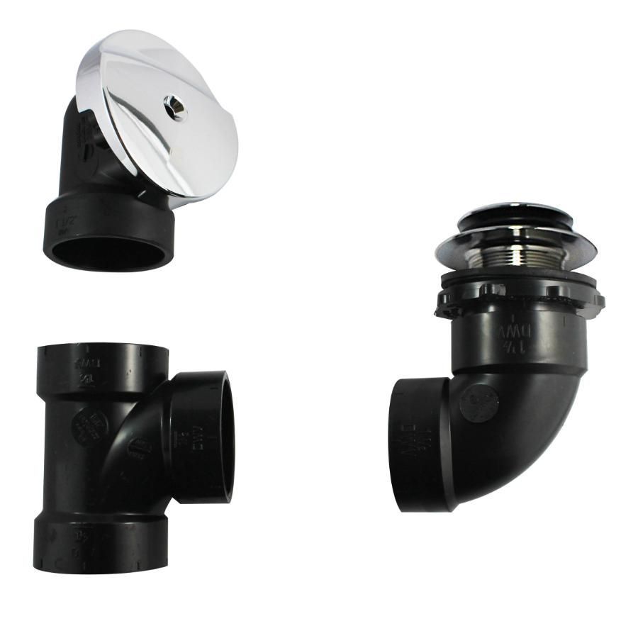 1-1/2" ABS BATH OVERFLOW KIT POP UP