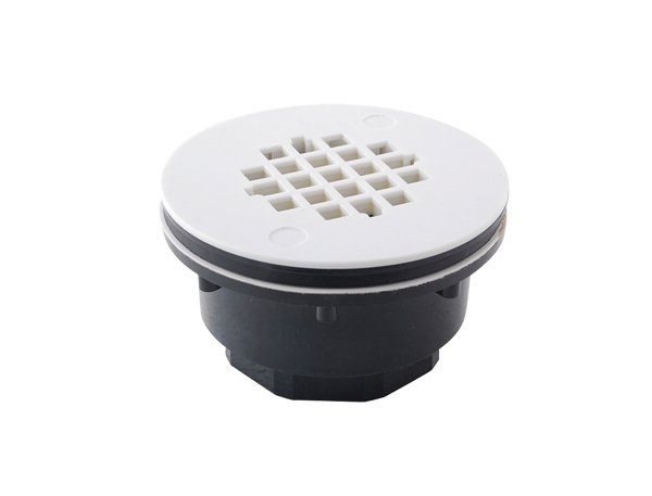 2" ABS Shower Drain White