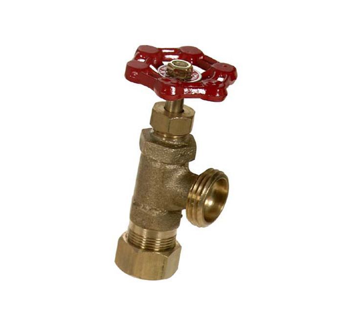 1/2" Boiler Drain Hose Bibb Compression Inlet