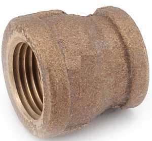 3/4" X 1/2" Brass Coupling