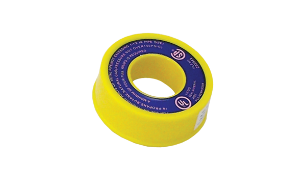 Teflon Tape Gas Yellow