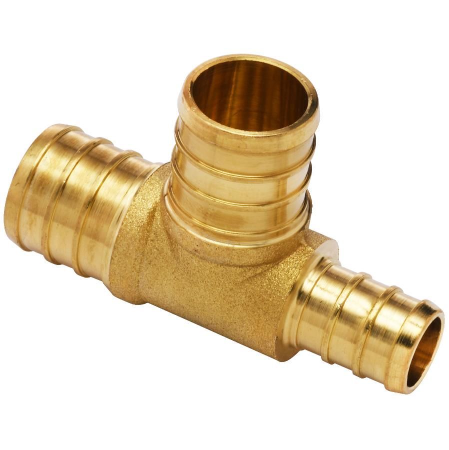 3/4" X 3/4" X 1/2" Pex TEE
