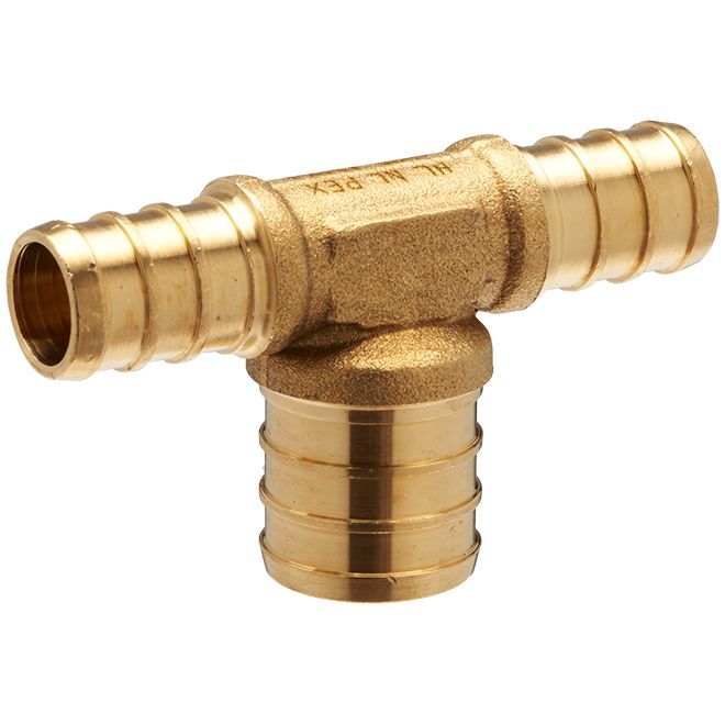 1/2" X 1/2" X 3/4" Pex TEE