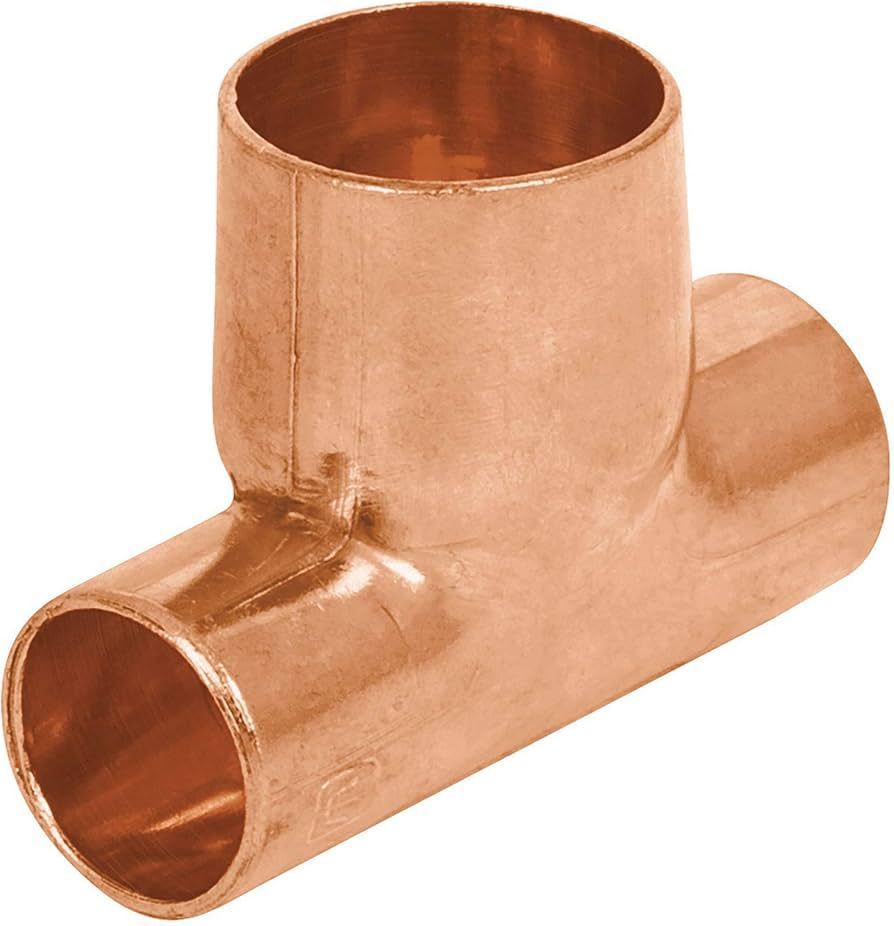 1/2" X 1/2" X 3/4" Copper TEE