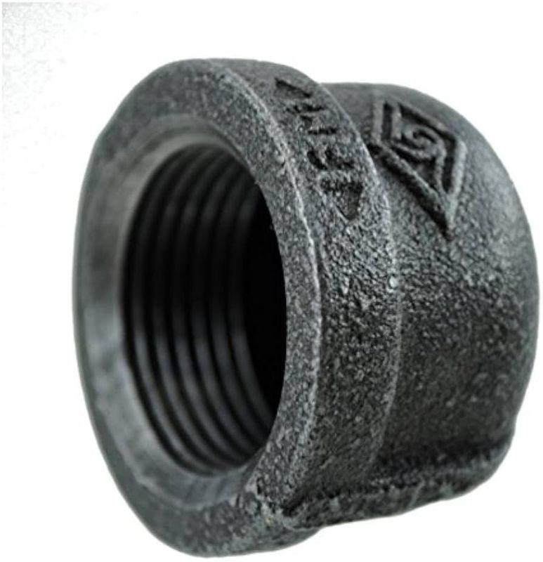 1/2" Black Cap