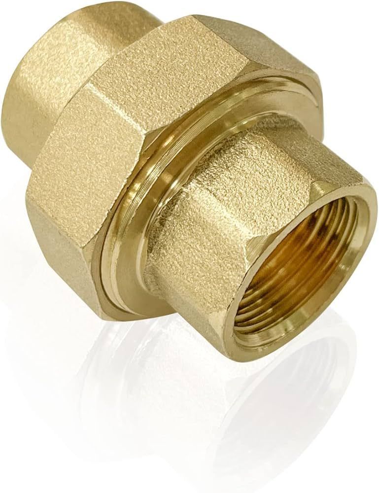 1/2" Brass Union