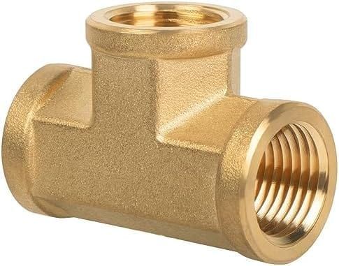 1/8" Brass TEE