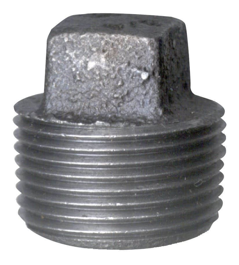 3/4" Black Plug