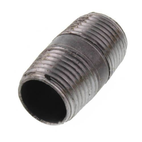 3/4" Close Black Nipple