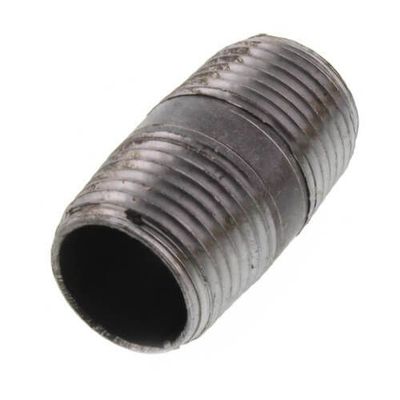 3/4 3/4" Close Black Nipple