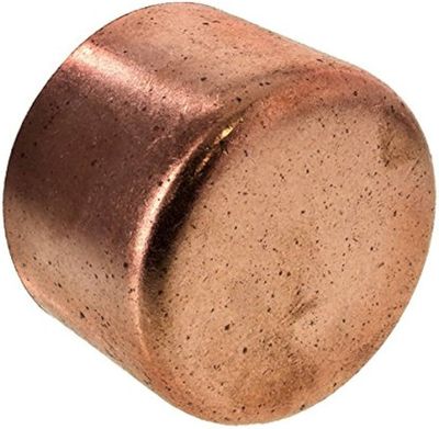 3/8" Brass Cap