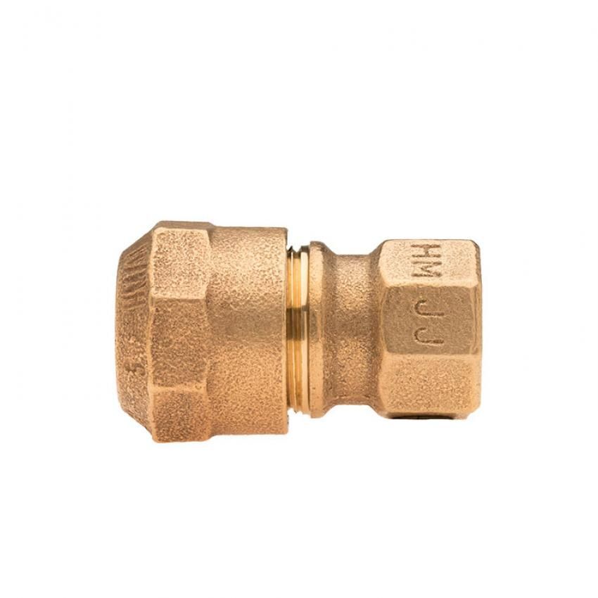 3/4" Mueller X FIP Brass Coupling