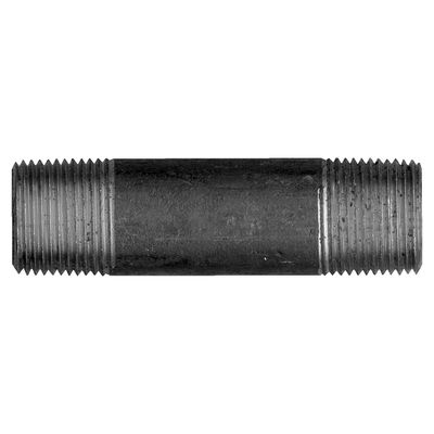 3/4 3/4" X 1-1/2" Black Nipple