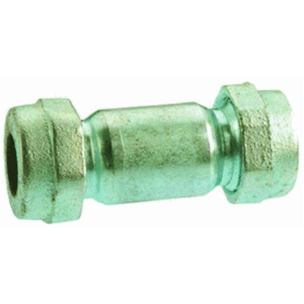 1/2" Mueller Coupling Long Galvanized