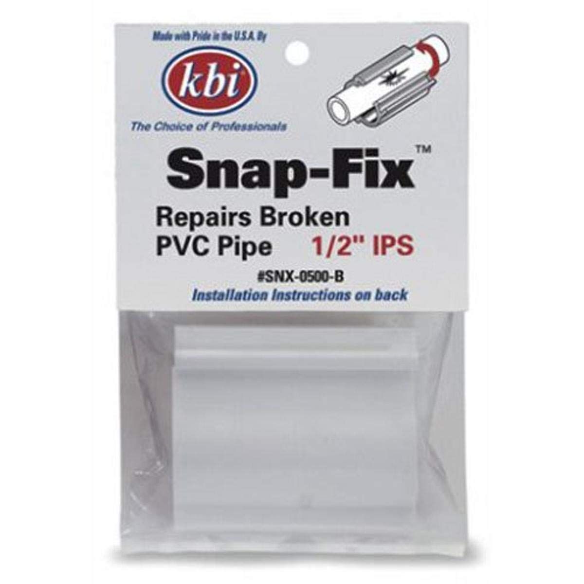 1/2" PVC Snap Fix Pipe Repair