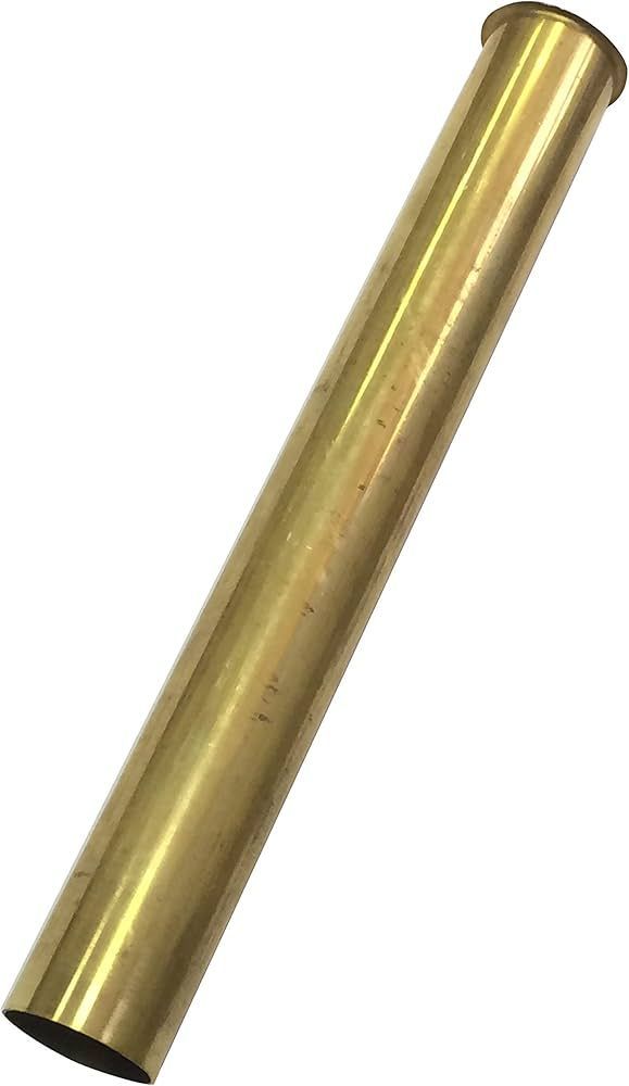 1-1/2" X 12" Brass Flanged Tailpiece