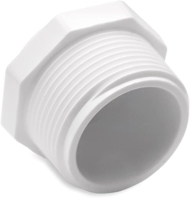 1" PVC Plug Threaded