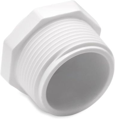 1 1" PVC Plug Threaded