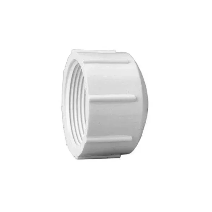 1" PVC Threaded Cap