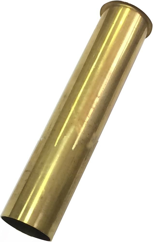 1-1/2" X 8" Brass Flanged Tailpiece