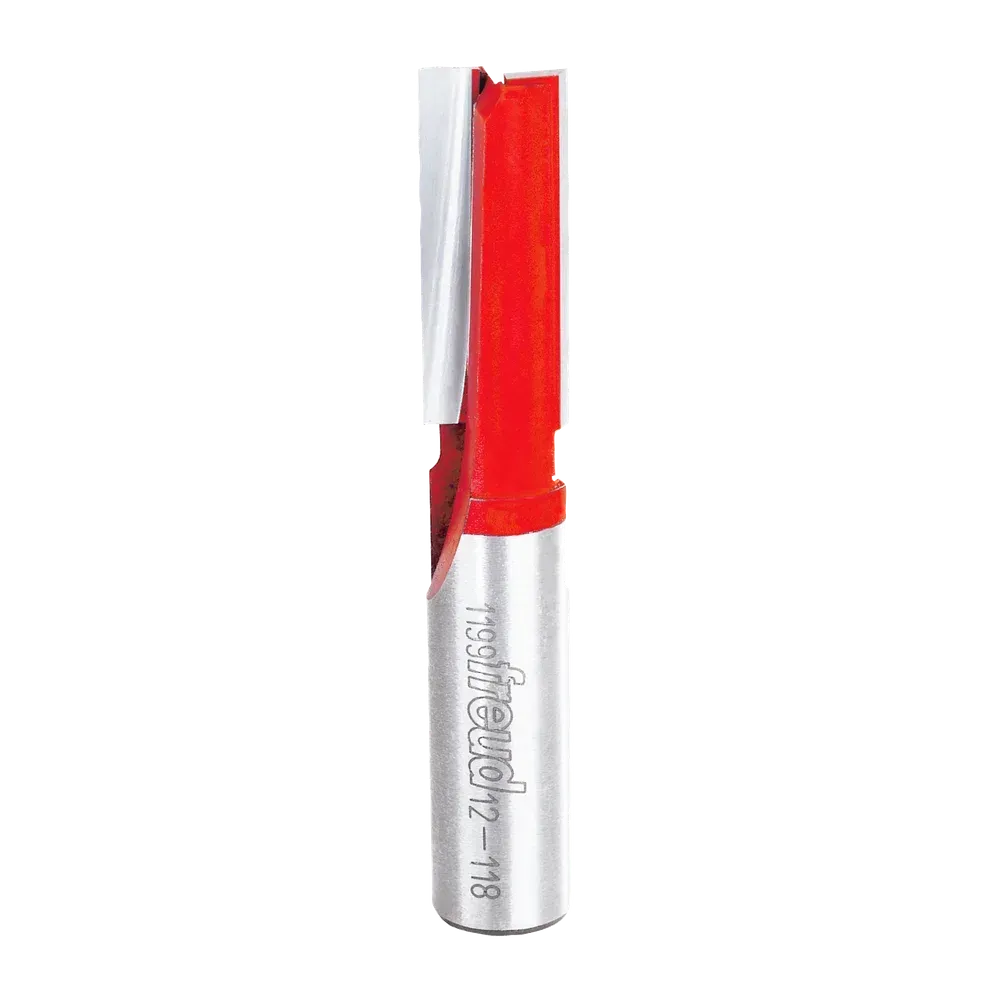 Freud 1/2" Double Flute Straight Bit 1/2" Shank