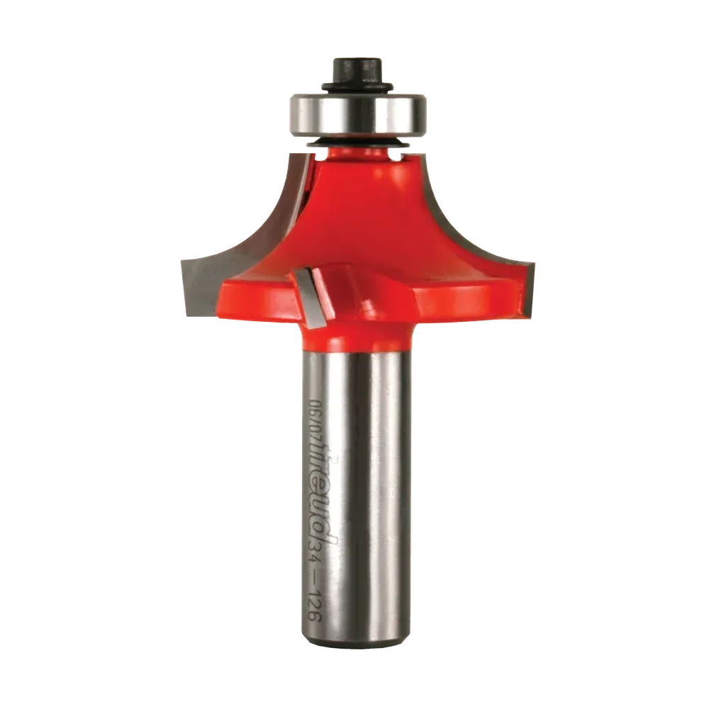 Freud 1/2" Radius Rounding Over Bit 1/2" Shank