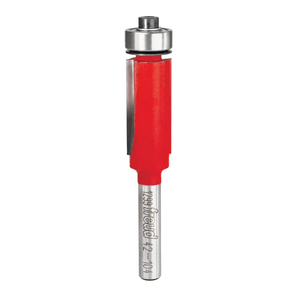 Freud 1/2" Bearing Flush Trim Bit 1/4" Shank