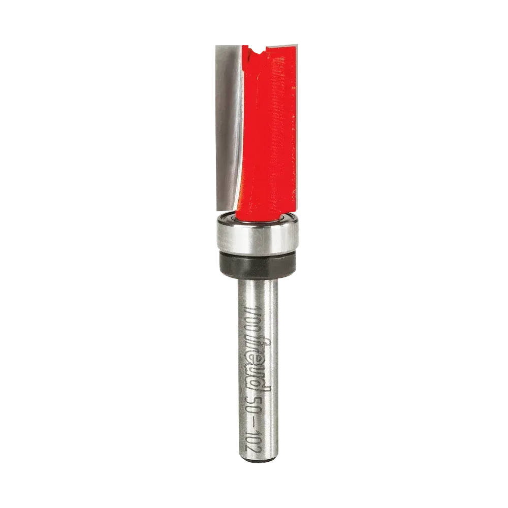 Freud 1/2" Top Bearing Flush Trim Bit 1/4" Shank