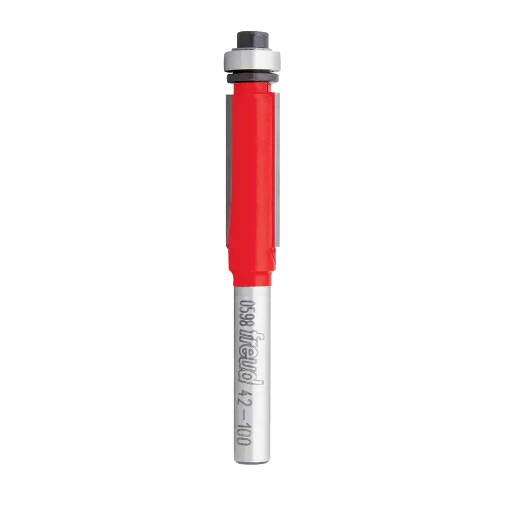 Freud 3/8" Bearing Flush Trim Router Bit 1/4" Shank