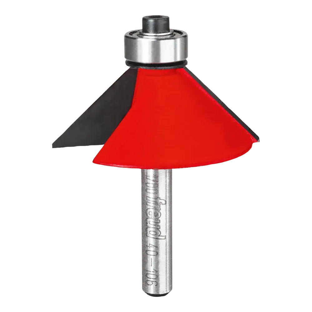Freud 1-3/4" Chamfer Router Bit 45° 1/4" Shank