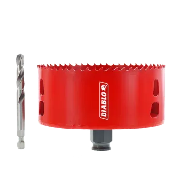 Diablo 4-3/8 Diablo 4-3/8" Recessed Lighting Hole Saw Quick Change