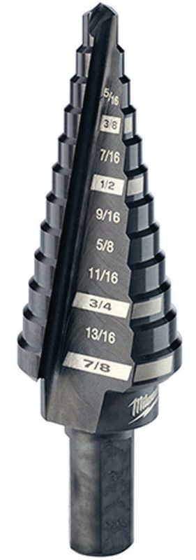 MILWAUKEE STEP DRILL BIT 3/16"-7/8"