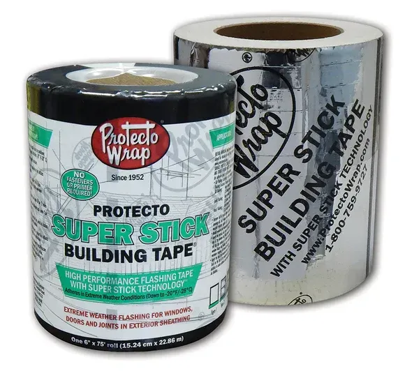 Protecto-Wrap Super Stick Building Tape 6" X 75'