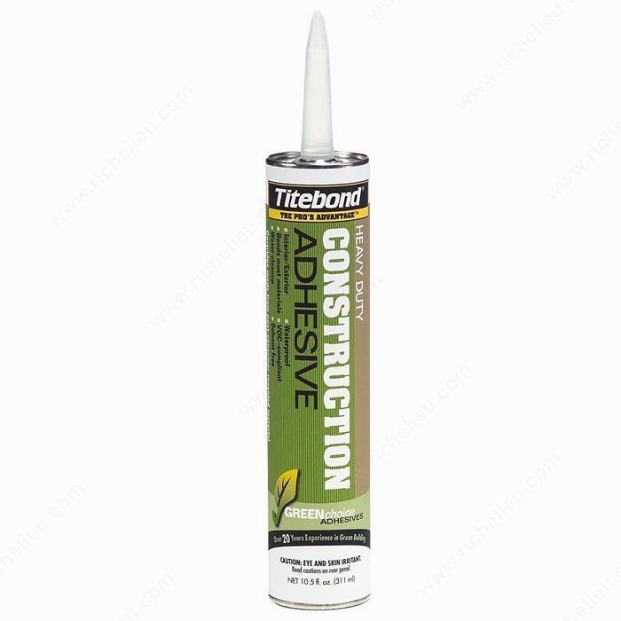 Titebond Solvent-Free Construction Adhesive 310ml