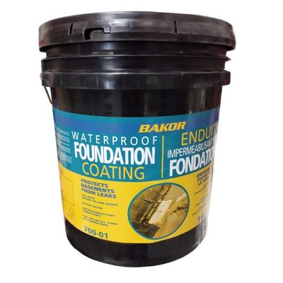 Bakor Waterproof Foundation Coating 18.93L