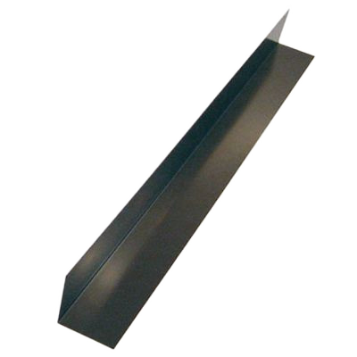 2" X 2"- 10' Angle Flashing Black