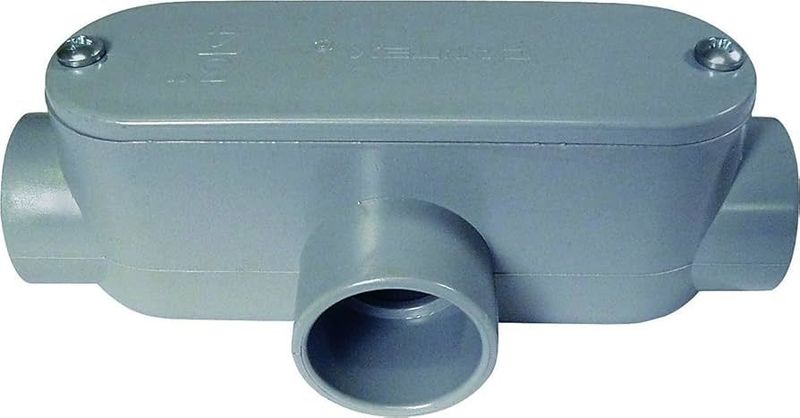 1/2" Conduit Tee PVC