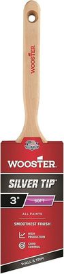 Silver Tip Sash Angle Brush 3"