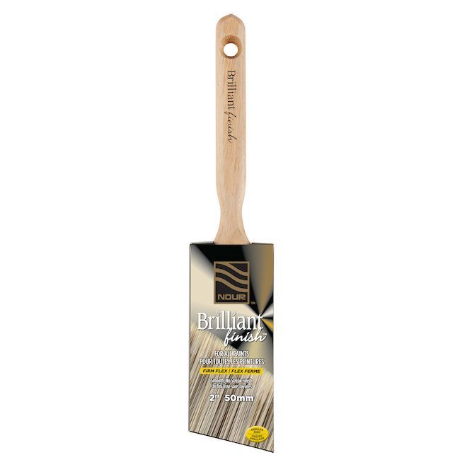 Nour Brilliant Finish Angle Sash Brush 