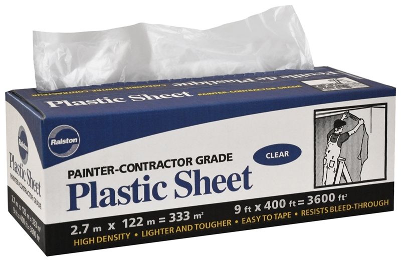 9' x 400' Plastic Sheet Ralston